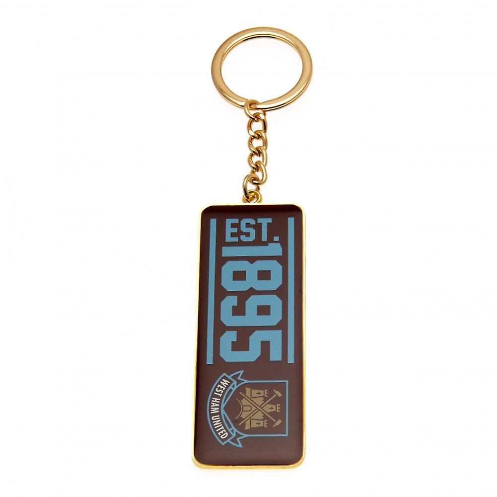 West Ham United Fc Keyring Est