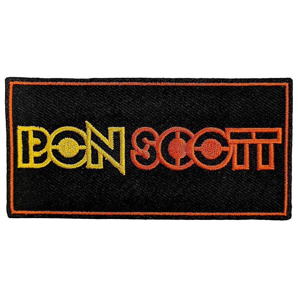 Bon Scott Logo Woven Patch