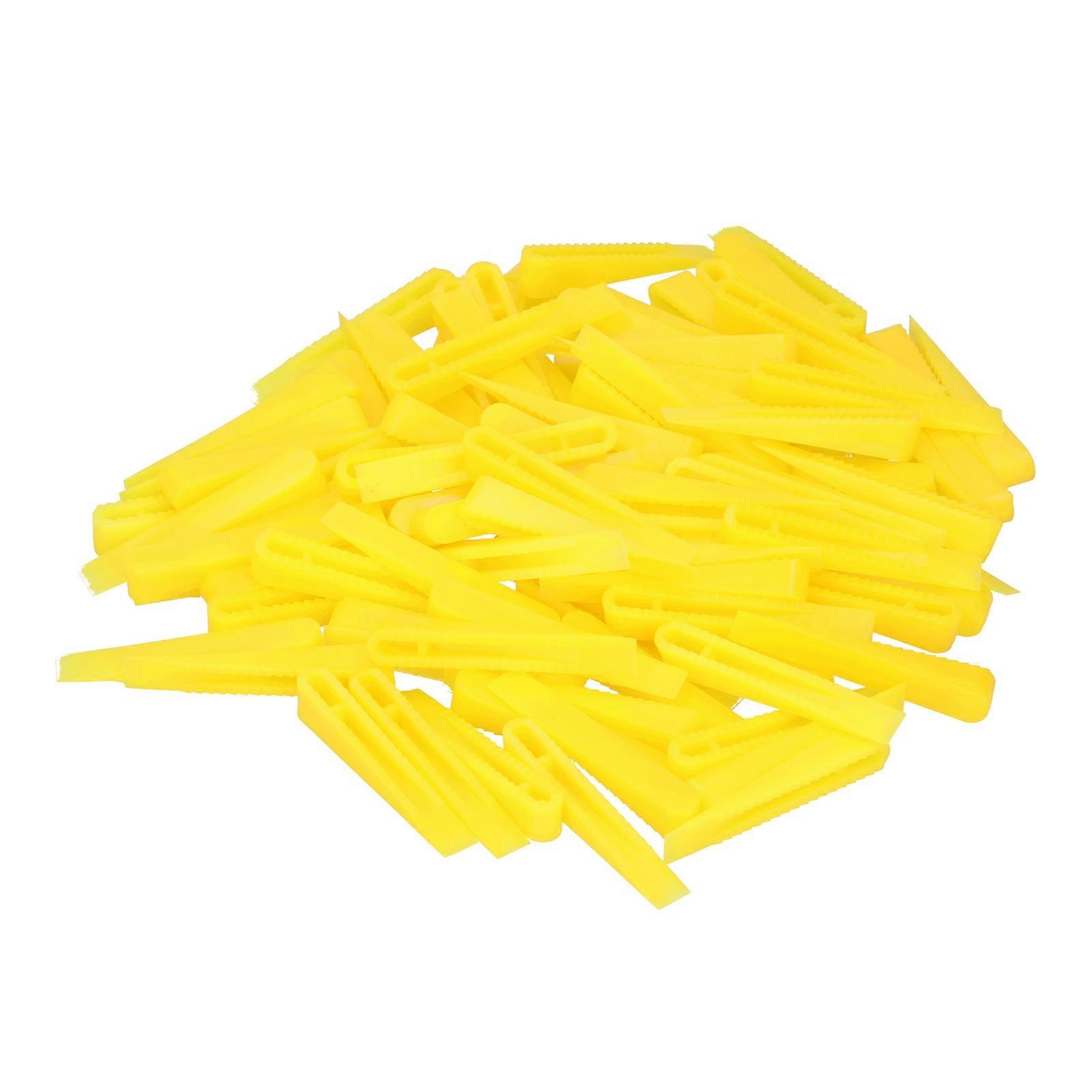 100PCS Wedges Tile Leveling System Ceramic Tile Leveler Floor Construction Tools