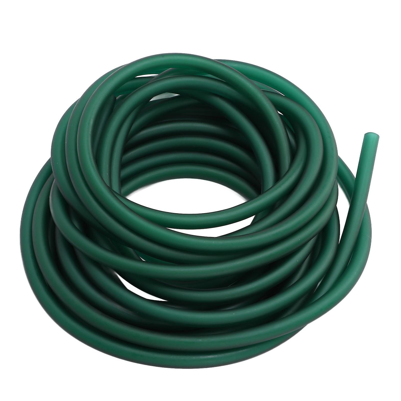 Tube en latex vert, bande de caoutchouc naturel hautement élastique pour lance-pierre, catapulte, chasse en plein air, exercice de fitness, 5 mètres