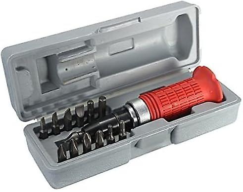 14pcs Heavy Duty Impact Screwdriver Driver Bits Tool Socket Set Kit With Case