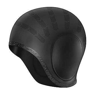 Silicone cap for long hair and waterproof for most hair, ear and water protection