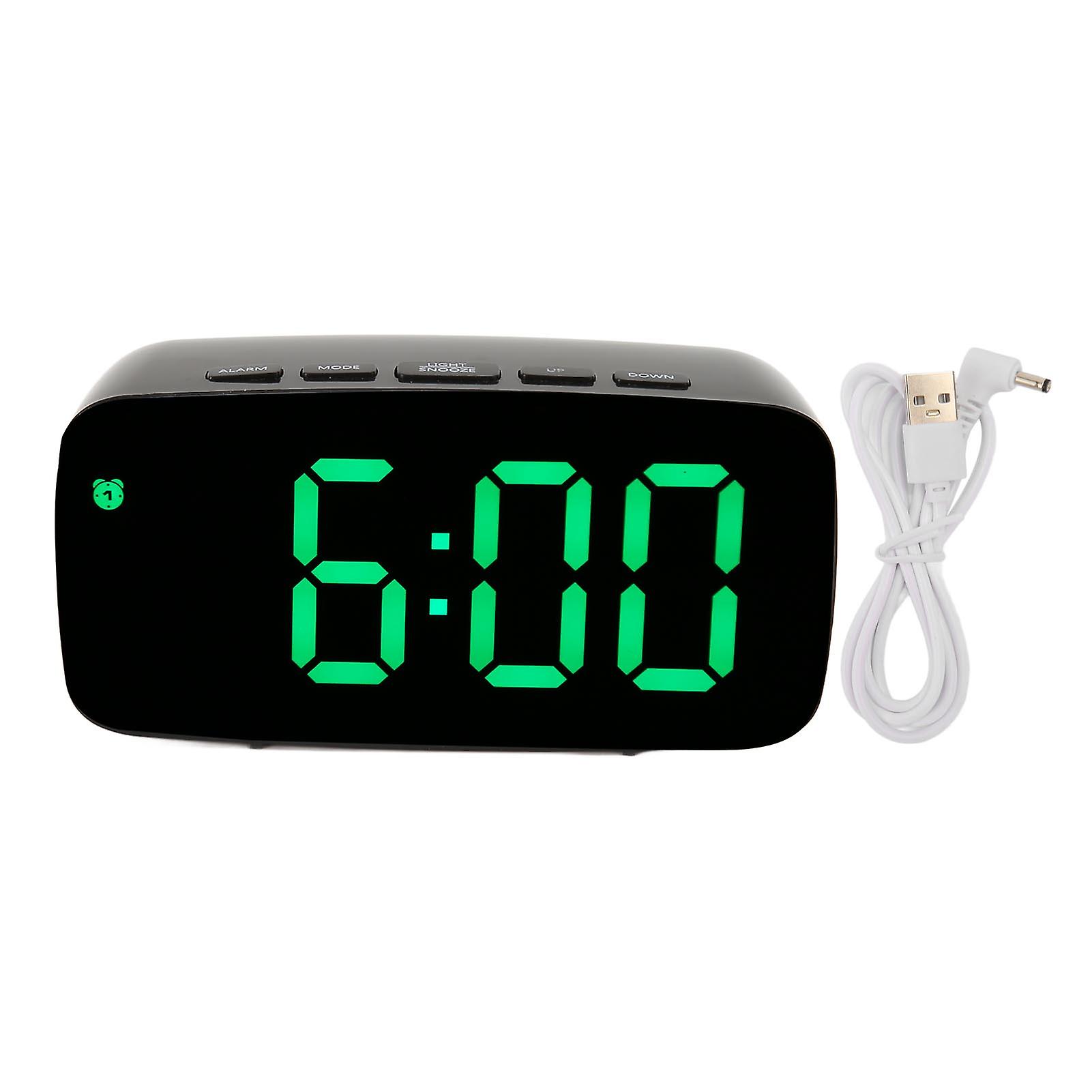 Mirror, Clock, Digital, Alarm, LED, Bedside, Desktop