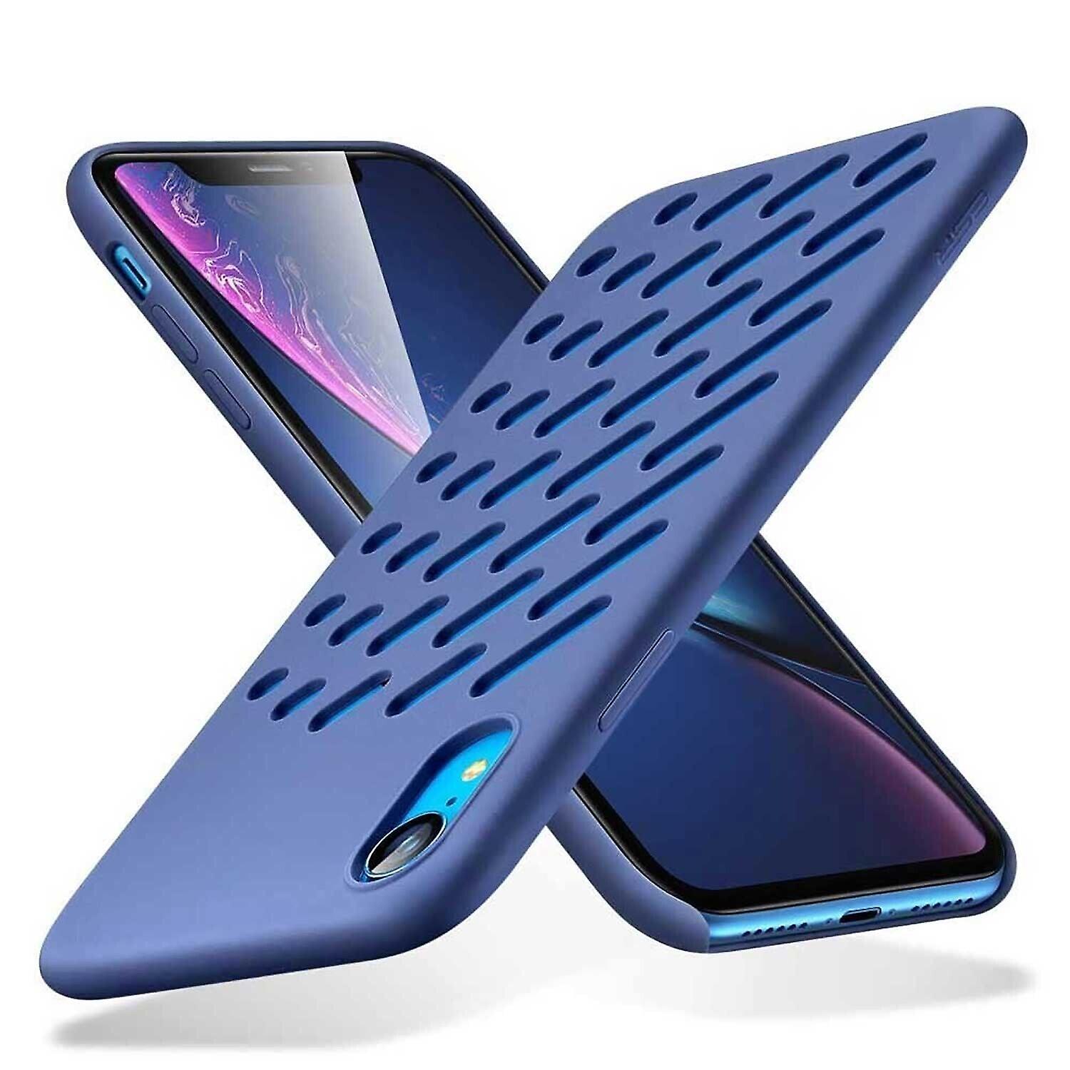 Esr Iphone Xr Crocs Ultra Slim Perfect Fit Strong Silicone Case Cover Blue