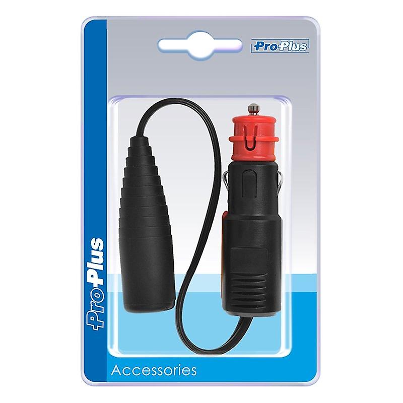 Adapter cable from cigarette lighter socket to DIN socket in blister