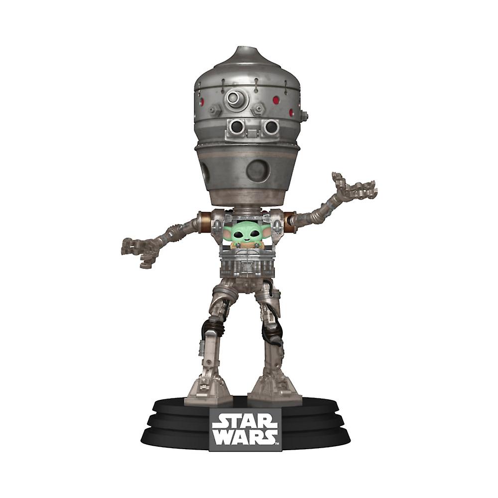 Funko Star Wars IG-12 with Grogu Pop! Deluxe