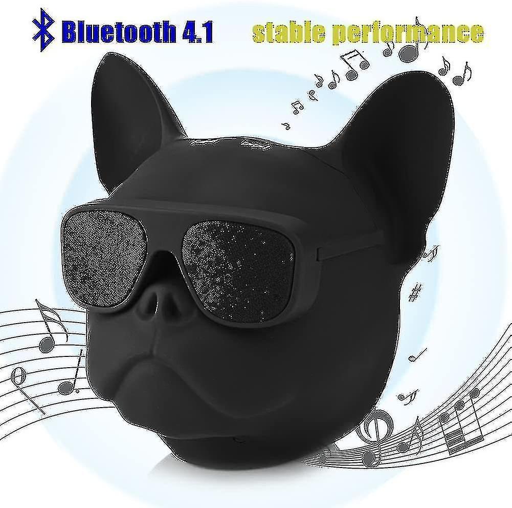 Creative Dog Shaped Speaker, Portable Dog Shape Stereo Sound Music Player Bluetooth Wireless Speaker