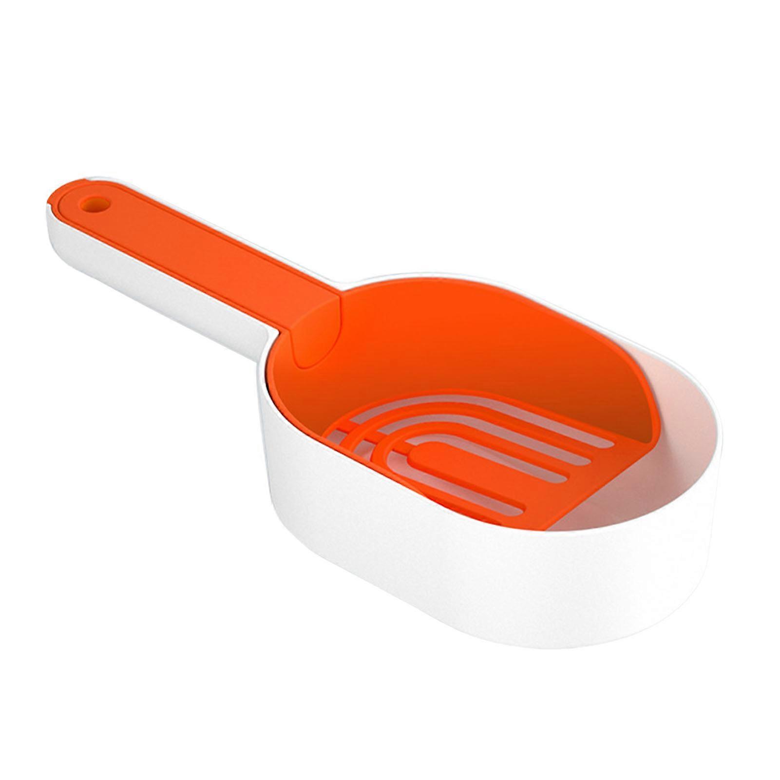 Cat Litter Scoop Large Ergonomic Handle Reusable Plastic Tool