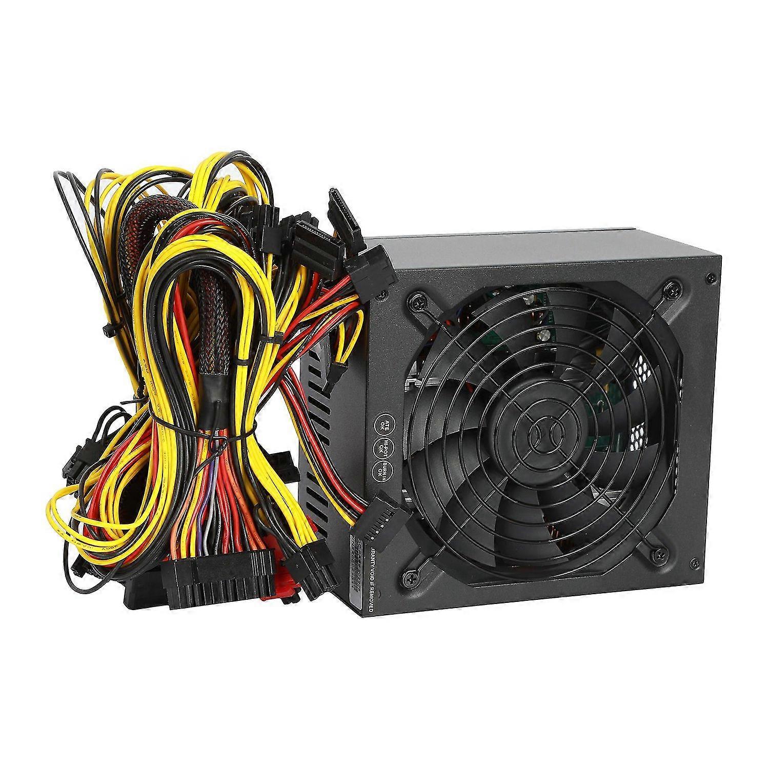 Miner Power Supply Professional Sturdy Energy-saving Support 8 Graphics Card GPU Mining Power Mining