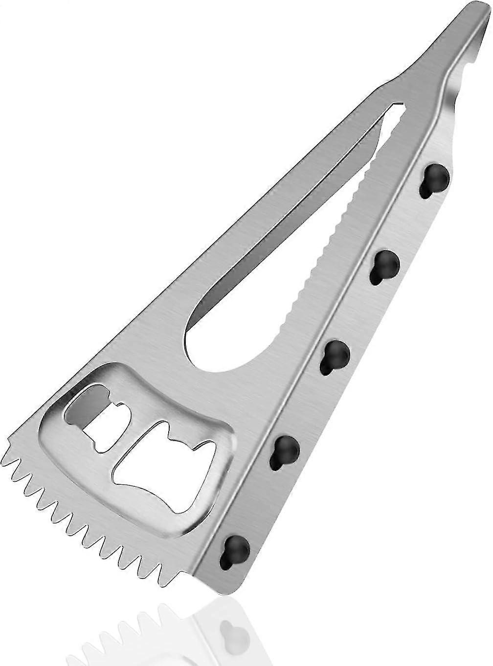 Bottle Opener, 6 In 1 Manual Jar Opener, With Non-slip Silicone B