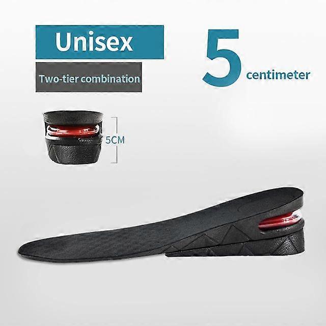 3-9CM Invisible Raised Insole Cushion Height Adjustable Cutting Heel Inserted Into Higher Shock Absorption Support Absorbing