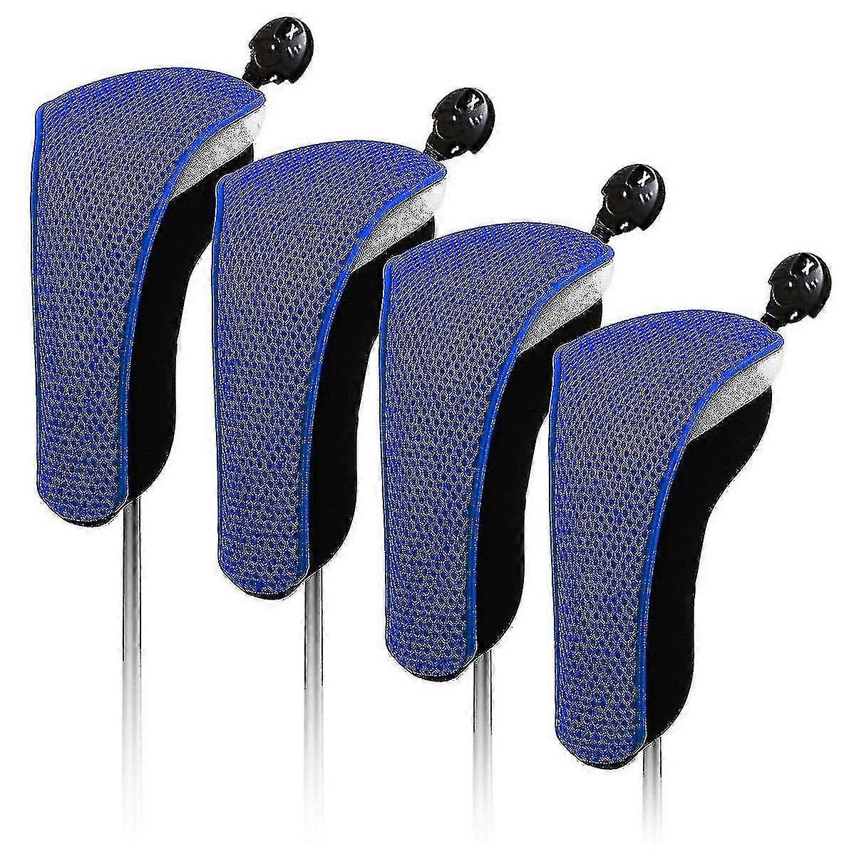 Golfklubb dekker golf tilbehør driver tre hode dekker blå