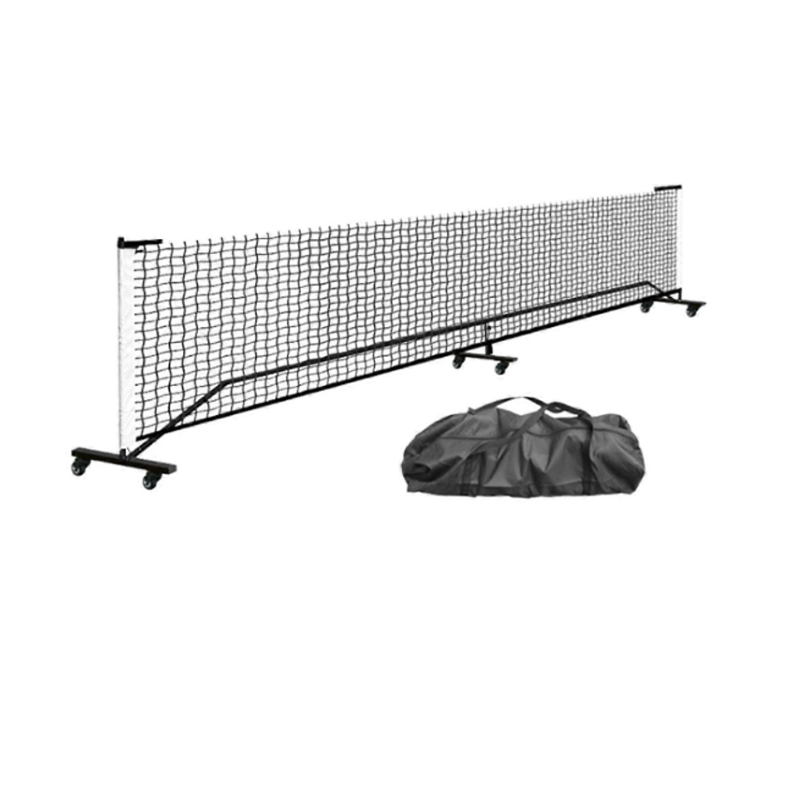 Portable Pickleball Net System 22ft Pickle Ball Game Net for Driveway Indoor