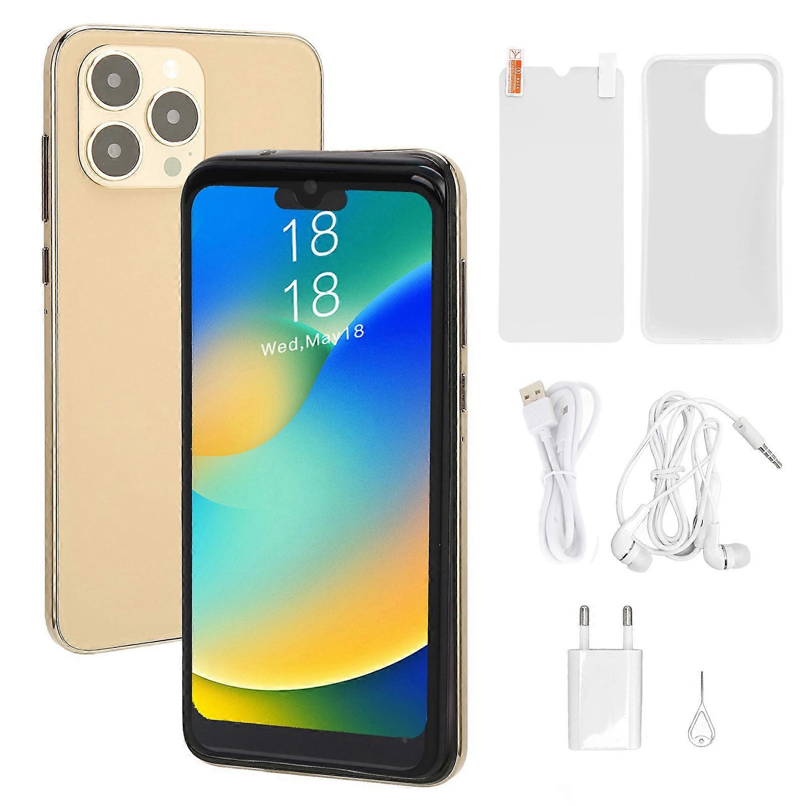 6.1in κινητό τηλέφωνο 8 πυρήνες 3G 2G και 32G 4000mAh μπαταρία 8MP και 5MP για Android 10.1 Τηλέφωνο 100?240V για ψυχαγωγία