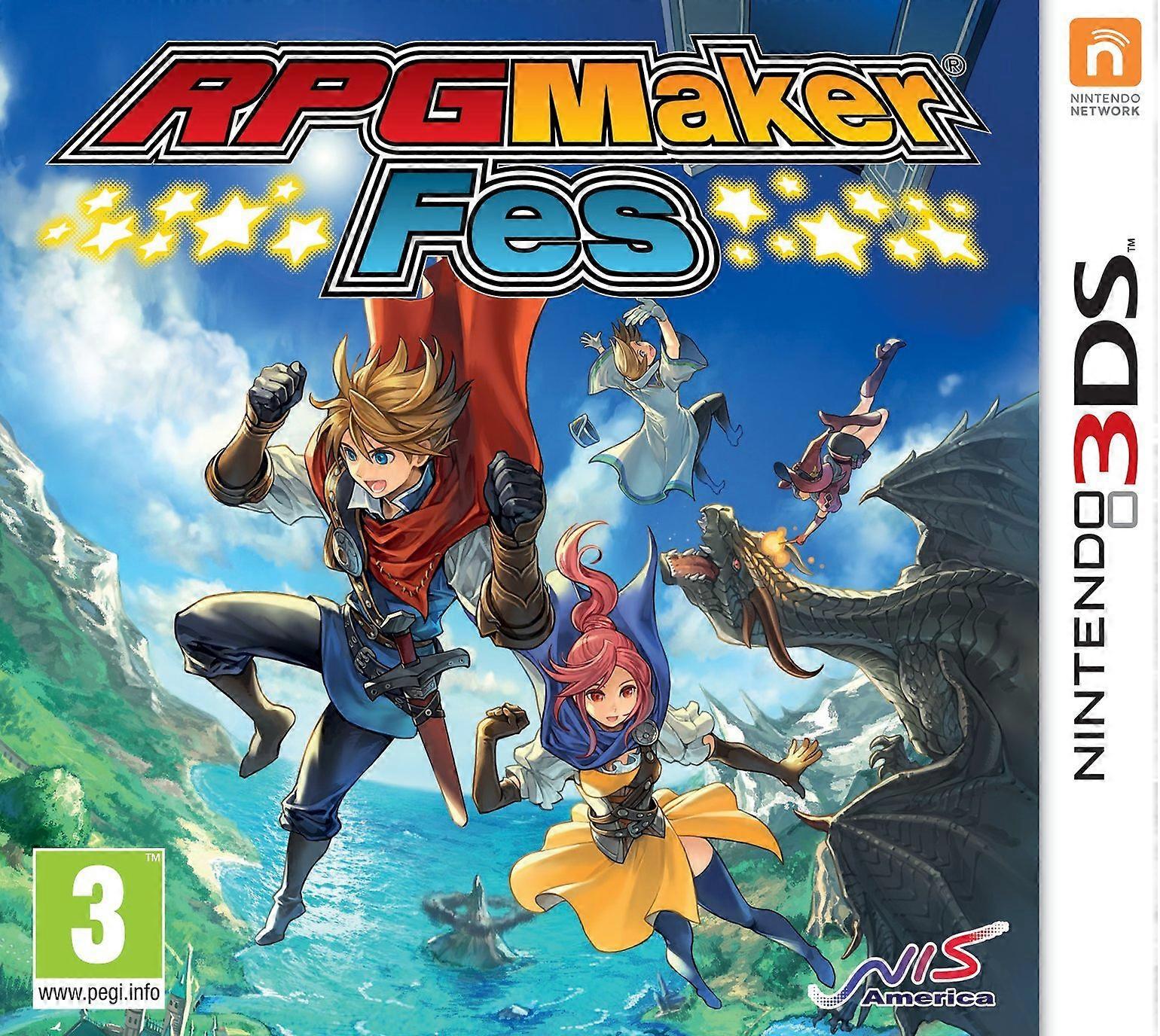 RPG Maker Fes (Nintendo 3DS) - PAL - New & Sealed