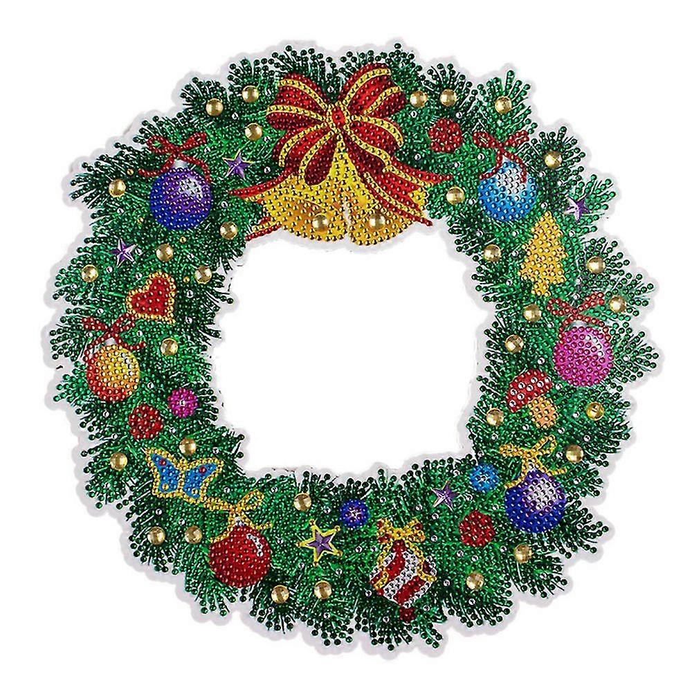 Diamantmålning 5d Julkristallkrans kit Full Drill Broder