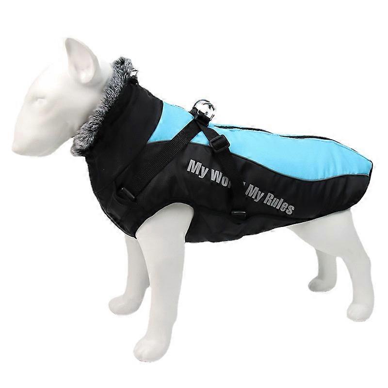 Pet Clothes Autumn And Winter Dog Shell Jacket Reflective Warm Pet Supplies
