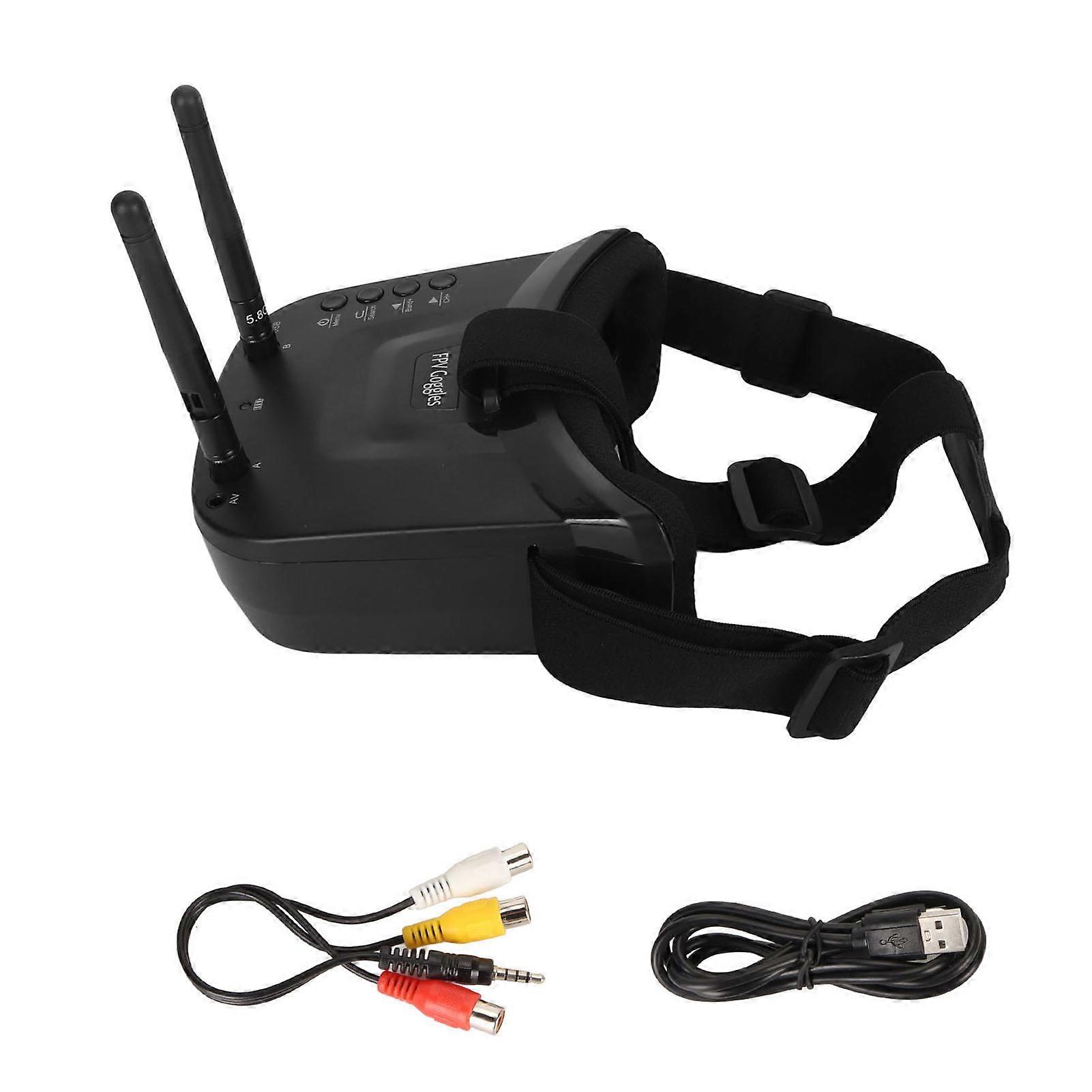 Lunettes FPV Mini 3 Pouces - 40CH - Double Antenne RP-SMA - Neuve
