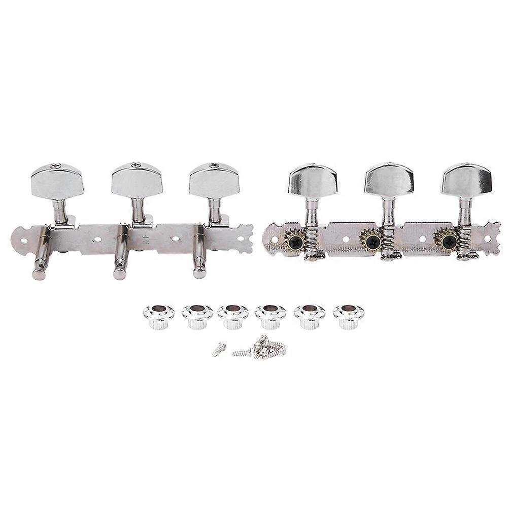 Classical Guitar String Tuner Tuning Keys Pegs Machine Heads Silver