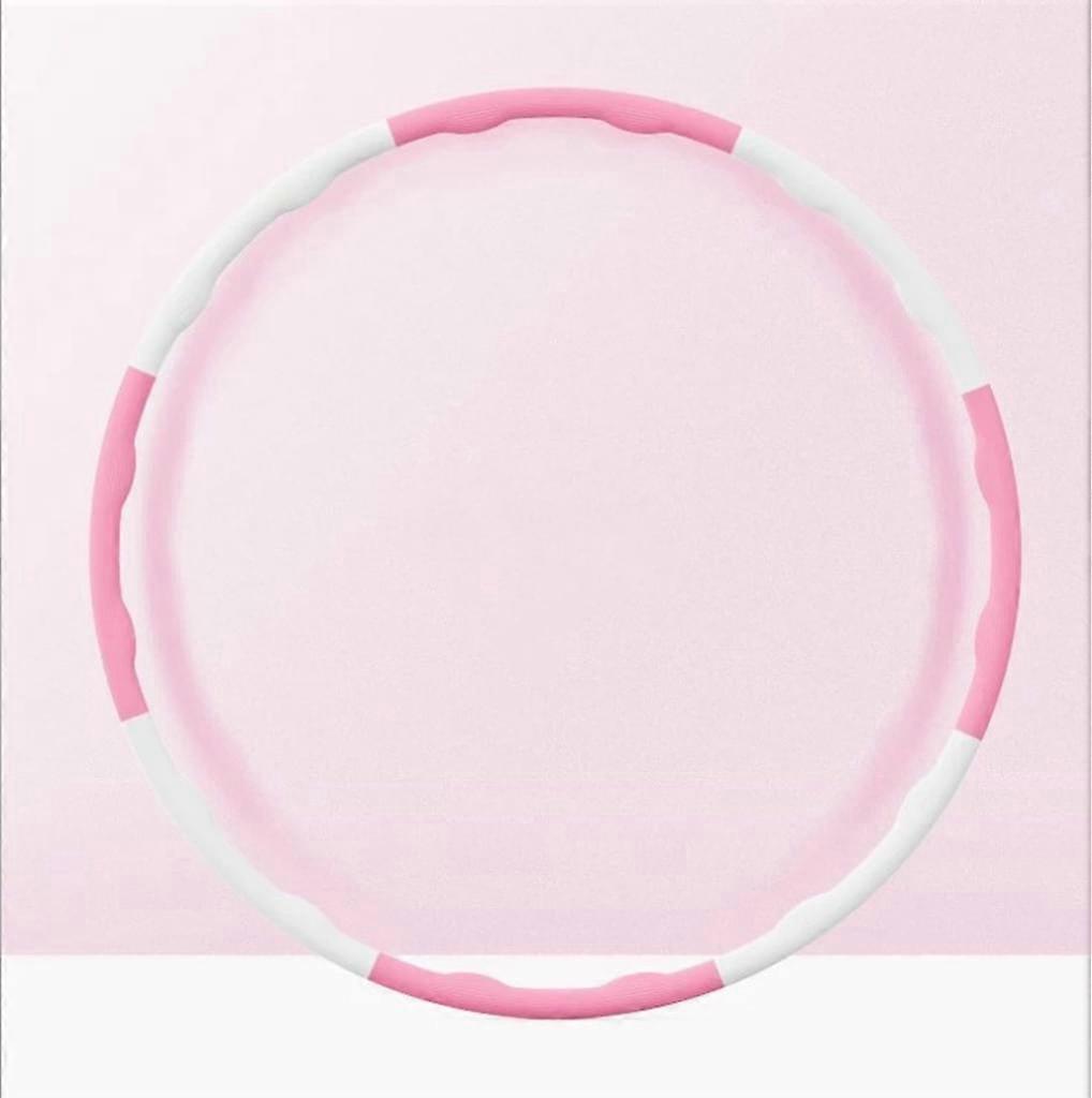 Adjustable Fitness Hula Hoop - Weight Reduction Hoop for Adults & Children (0.75-1.0kg Foam)