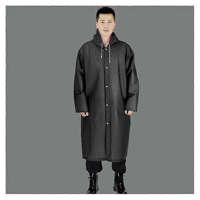 Waterproof Jacket EVA Button Hooded RaincoatXD2458-712