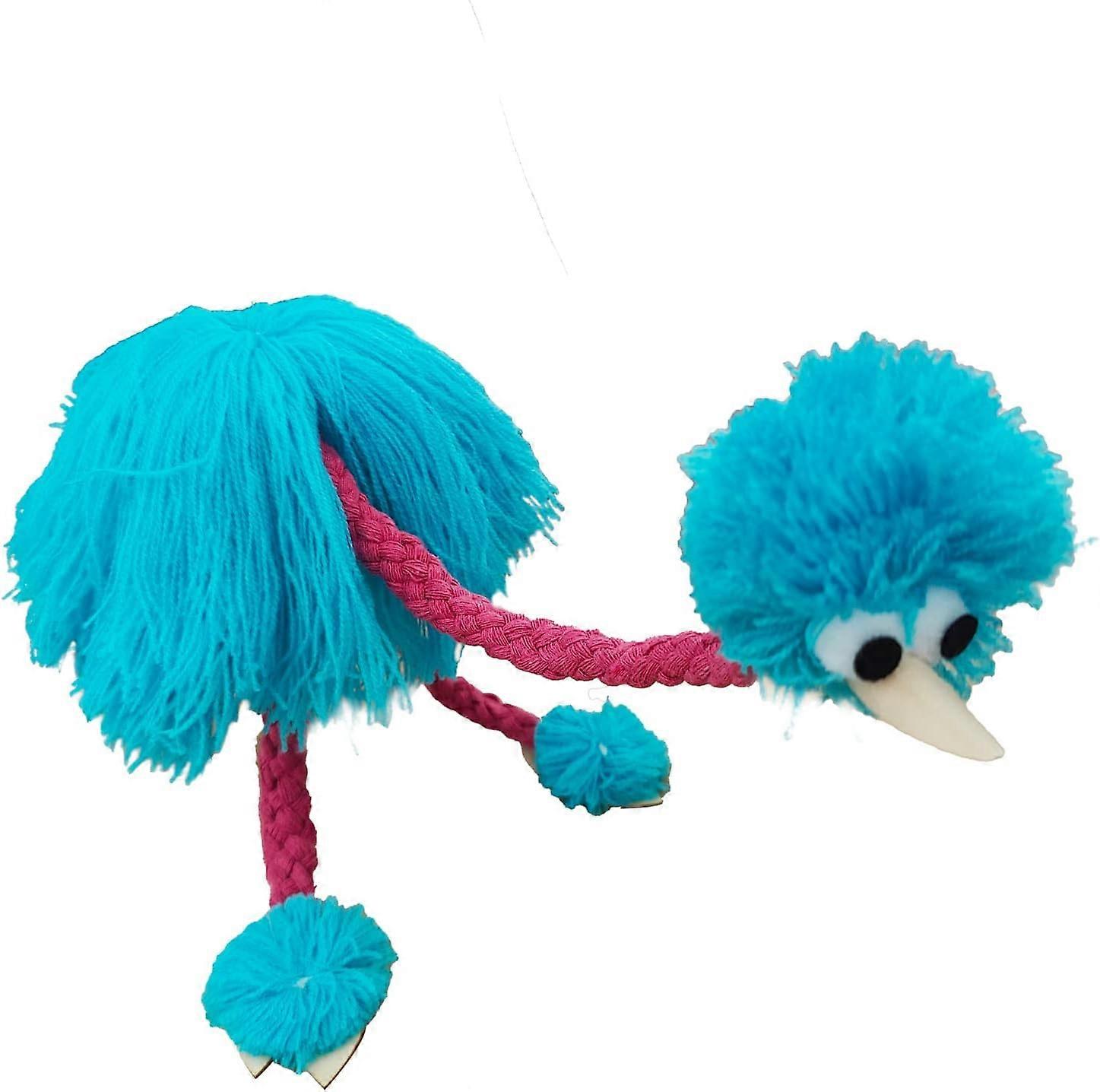Ostrich Puppet-Marionette Puppets-Animal Hand Puppets for Kids-Bird String Puppet-Bird Puppet with Strings-Parent-Child Interactive Educational Toys-O