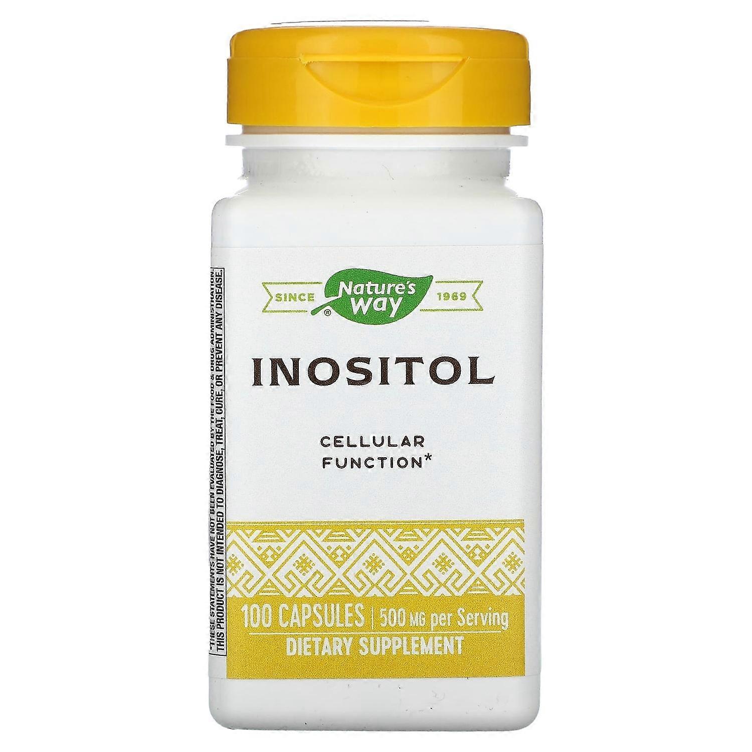 Nature's Way, Inositol, 500 mg, 100 Capsules