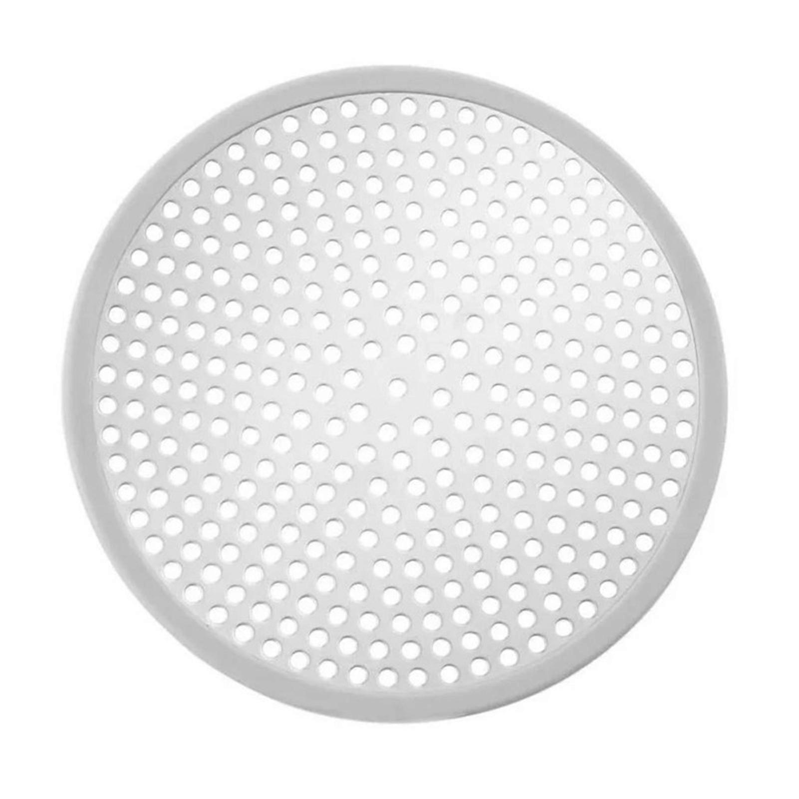 Stainless Steel Sink Strainer with Silicone Ring Hair Trap Stopper for Shower Drain Cover Rust-Resistant Bathroom Floor Drain Filter