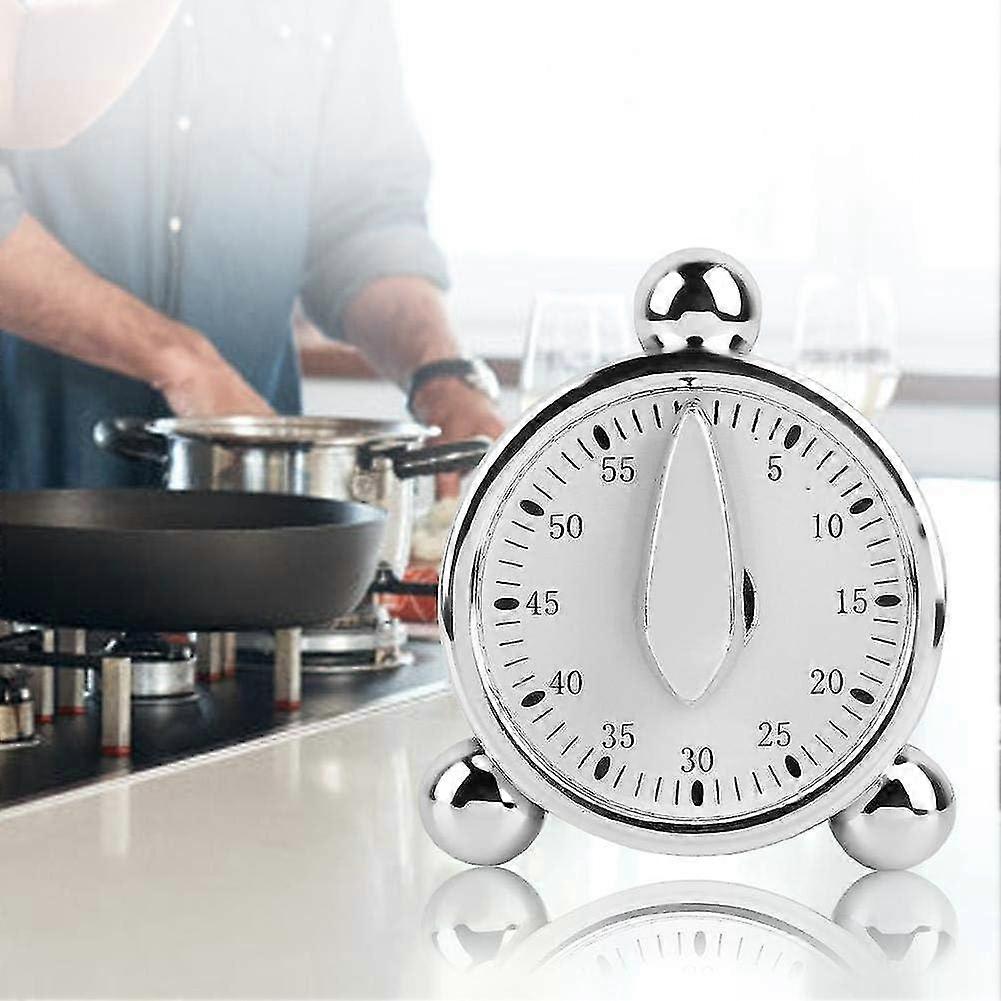 60 Minutes Kitchen Timer, Mechanical Timer Countdown Timer Kitchen Reminder, Cooking Timer Alarm Clock for Cooking