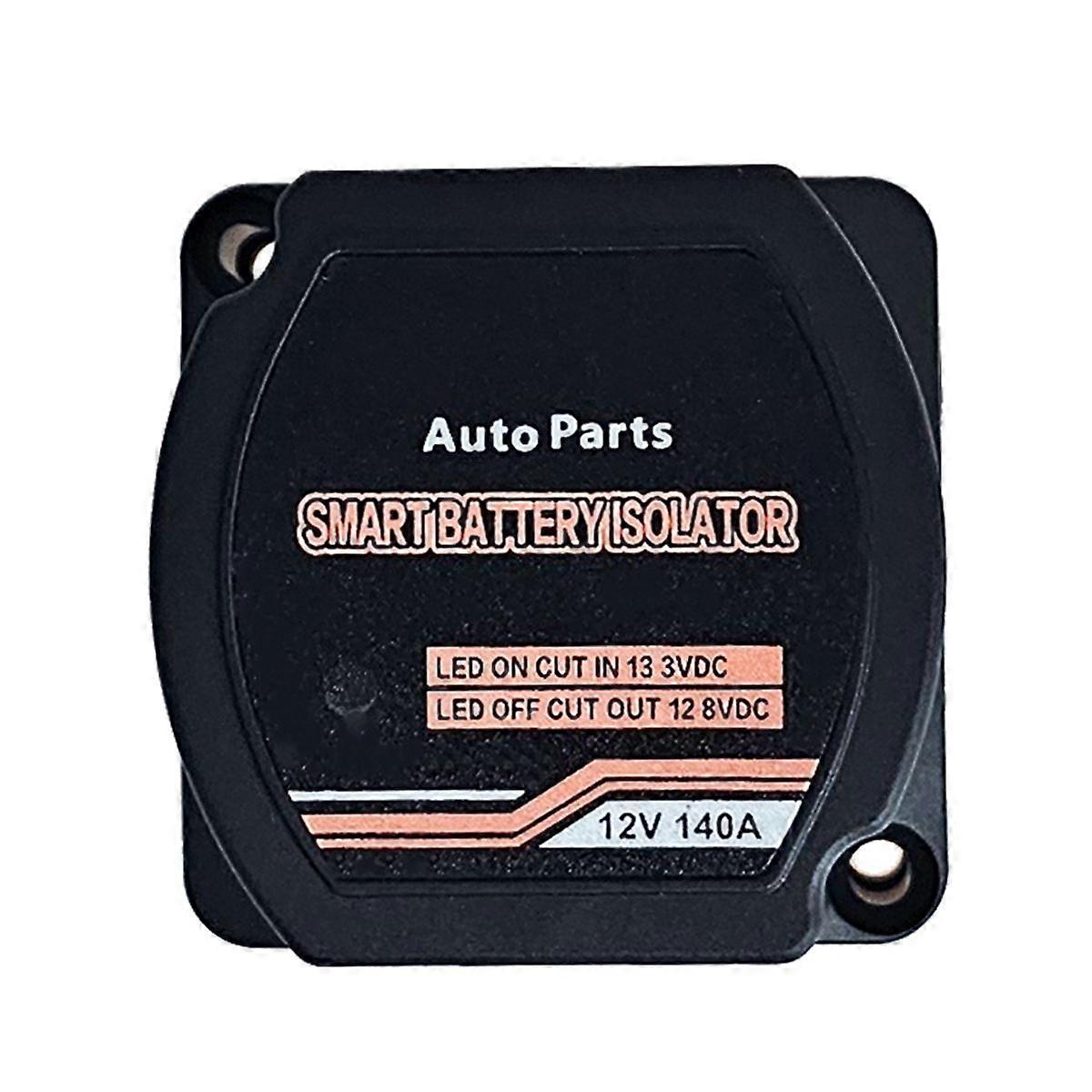 Smart Dual Battery Isolator,12V 140A Voltage Sensitive Relay VSR, for All Automotive Land,RV Yacht