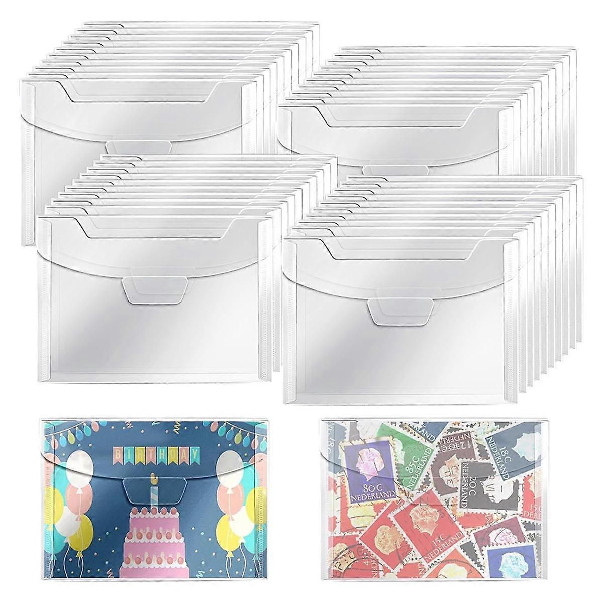Stencil Storage Bags, Envelope Stickers Organizer Card Making Supplies Storage Rack For Stencils Re