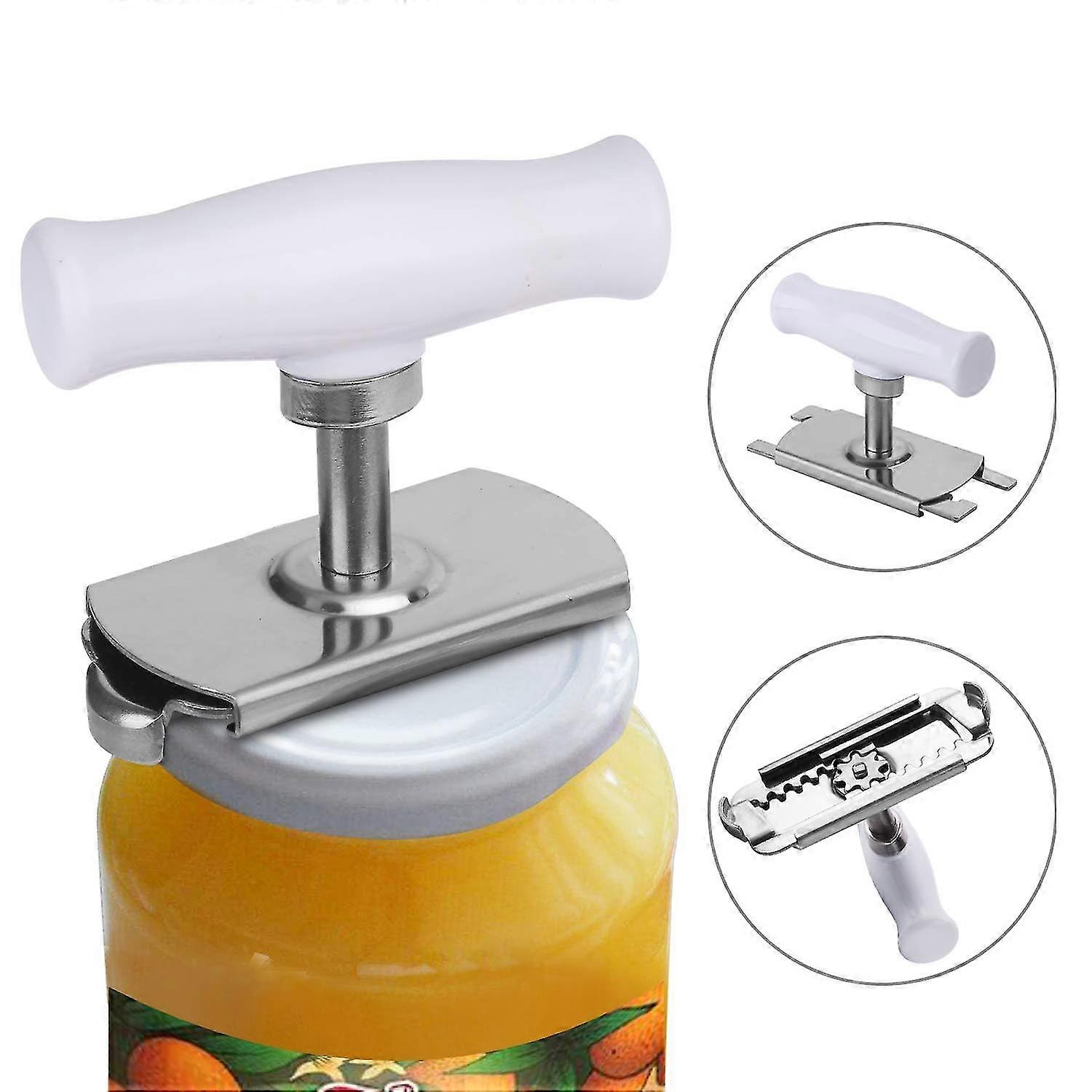 Jar Opener, Stainless Steel Jar Quick Opening, For Cooking And Everyday Use