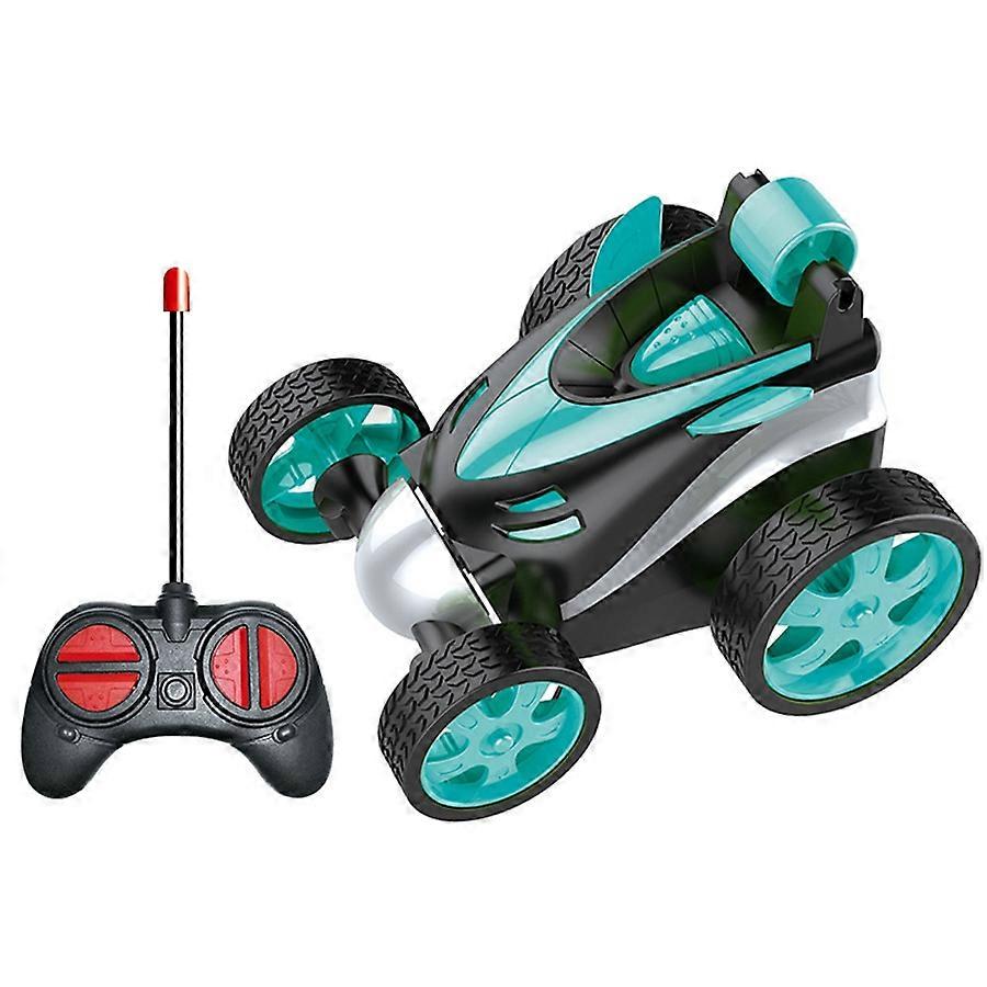 Wireless Remote Control Tumbling Stunt Car Dump Truck Boy Kids Stalls Electric Toy Explosion Models