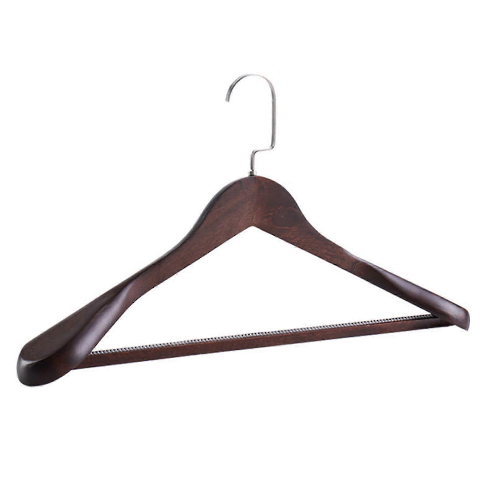 Wide Shoulder Hanger With Sturdy Hook Non-slip Space-saving Design Clothes Hanger For Neat And Wrinkle-free Clothes - SNNGV