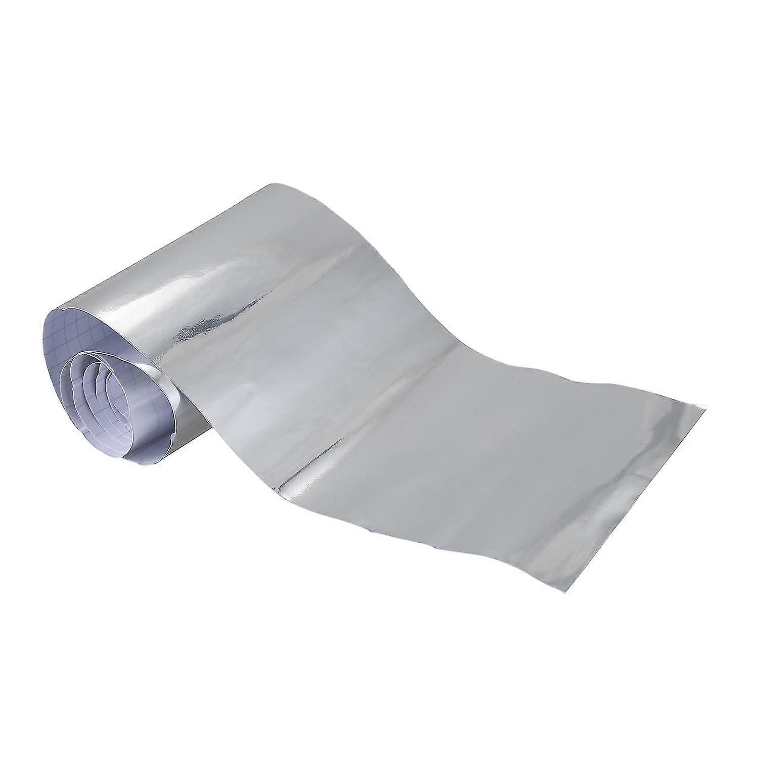 Vinyl Wrap Sticker Decal Stretchable 152x20cm Silver