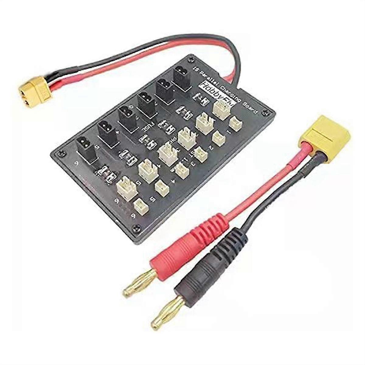 1S 6 Series Battery Parallel Recharging Board Built-in Short Circuit Protections Supports Most Lipo