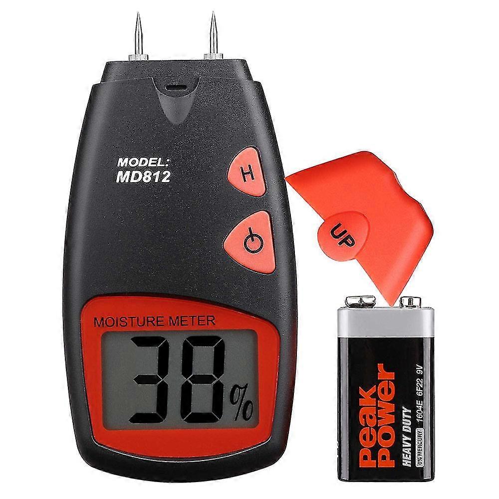 Digital Wood Moisture Meter Handheld Lcd Damp