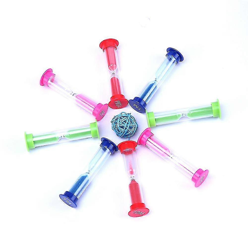 Horloge de cuisine en verre avec sablier de 1, 2, 3, 5 et 10 minutes