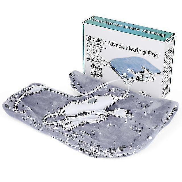 57 * 43cm elektrisk axelhals värmedyna justerbar temperatur väst sjal lindra smärtbehandling buken vinter