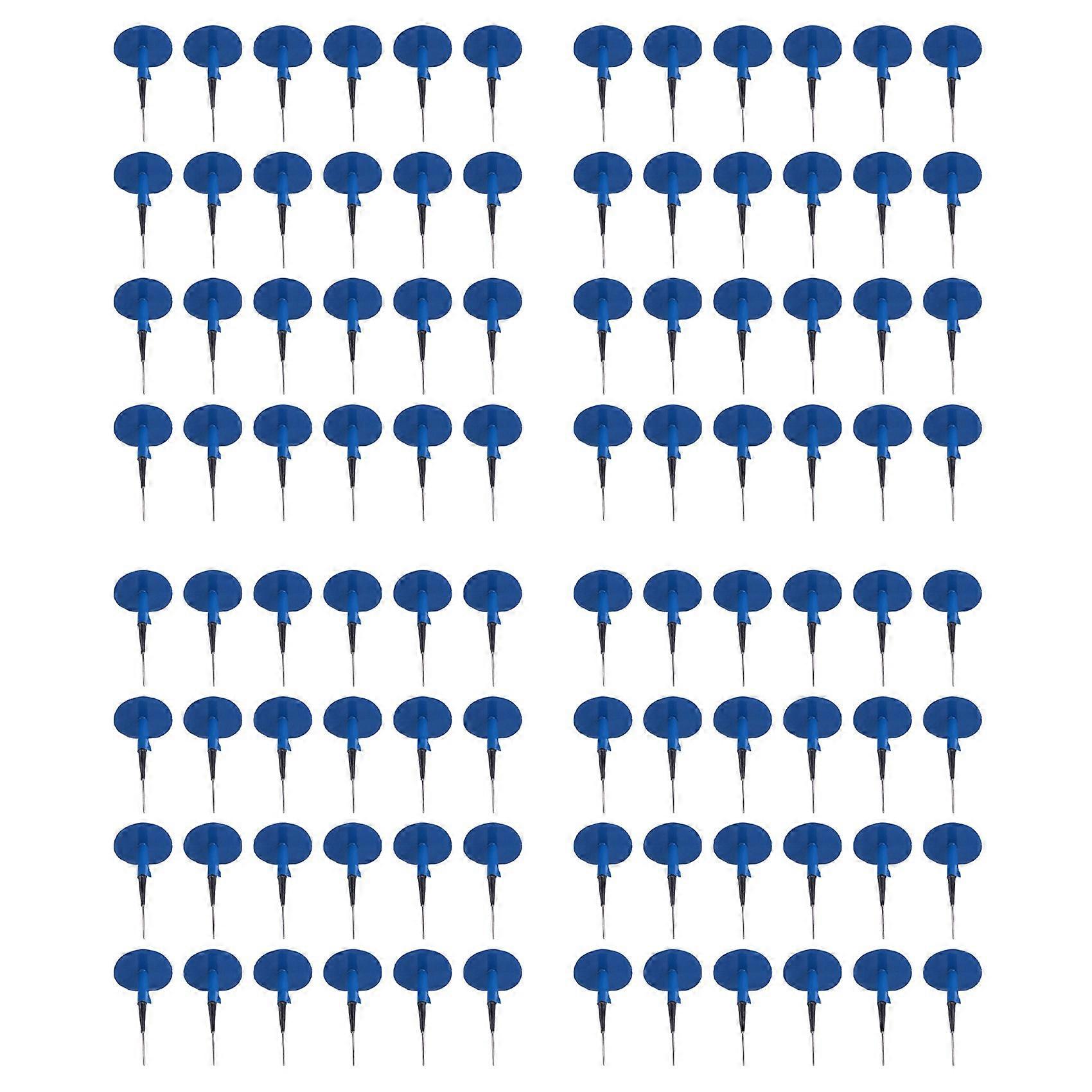 96Pcs Mushroom Patch 36mm Natural Rubber Tire Puncture Repair Wired Plug