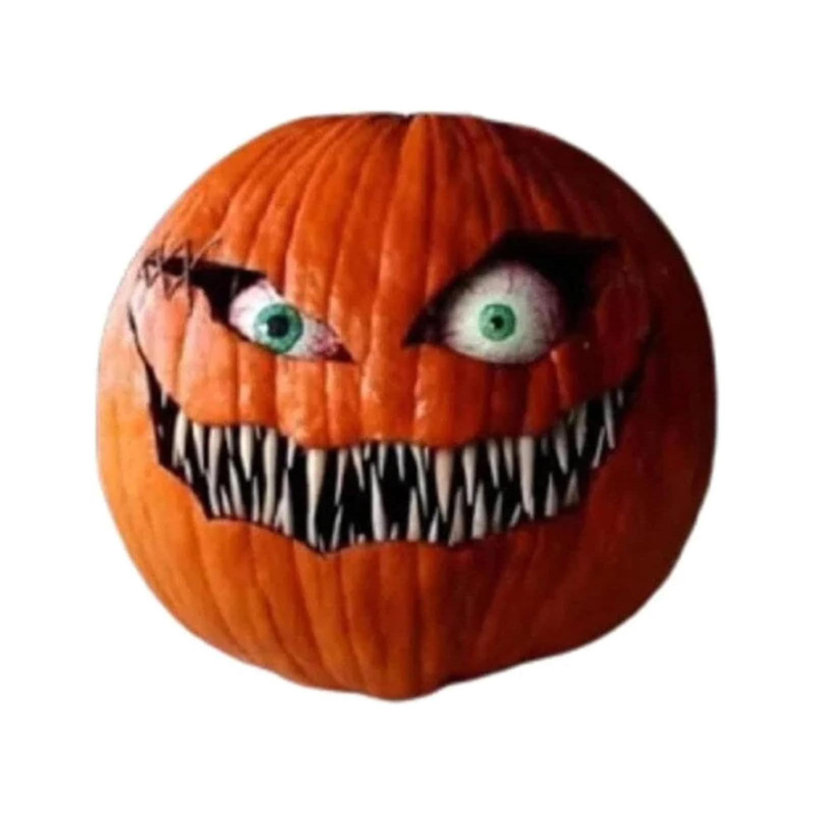 Halloween Pumpkin With Moving Eyes, Multi-eye Squint Pumpkin Decor
