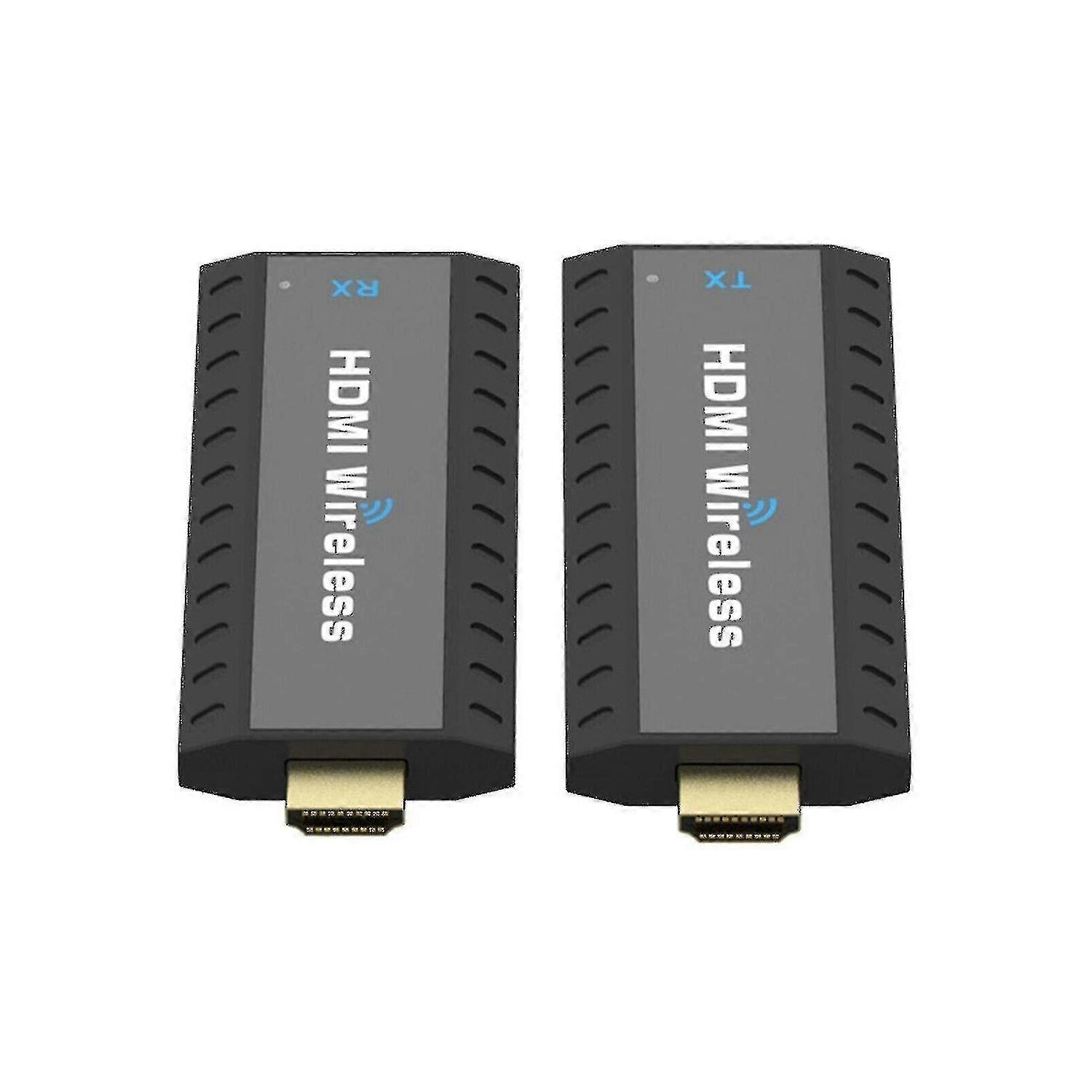 Wireless Hdmi Extender Video Transmitter Receiver Screen Mirror Pc To Tv  TA