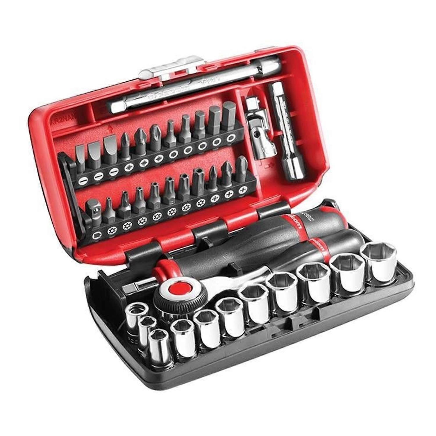 1/4in Drive Socket Set, 38 Piece