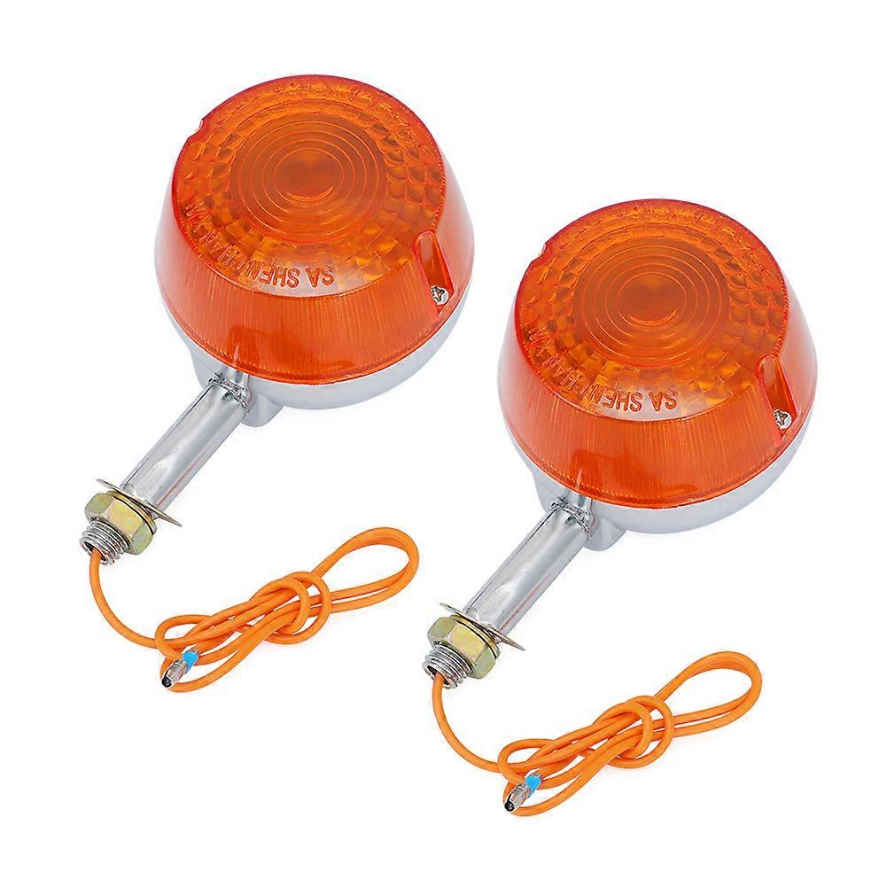 Motorcycle Rear& Front Turn Signal Light For Suzuki FA50 FA50X Shuttle Scooter RV50 RV75 RV90 RV125 1980-1991 Indicator Flasher