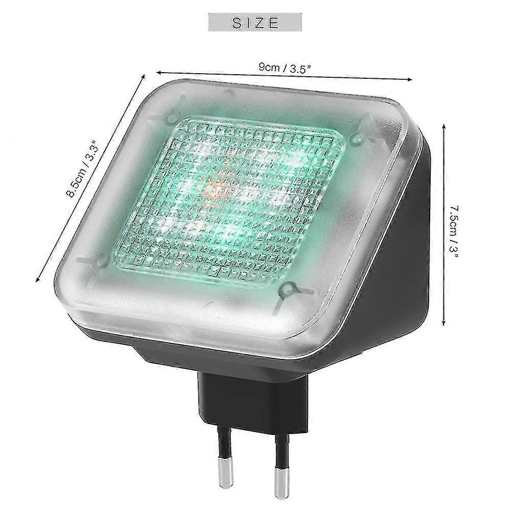 Led TV Simulator Home Security Einbrecher Eindringling Abschreckung mit Lichtsensor EU-Stecker