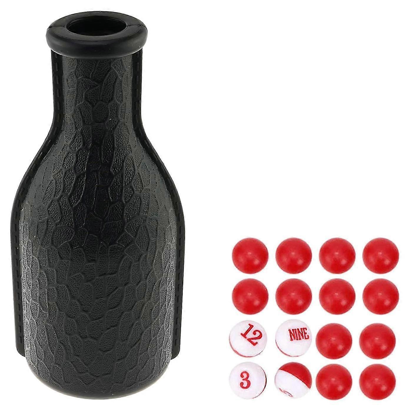 Plastic Billiard Pool Shaker Pool Snooker Billiard Table Pool Shaker With Red And White Tally Peas
