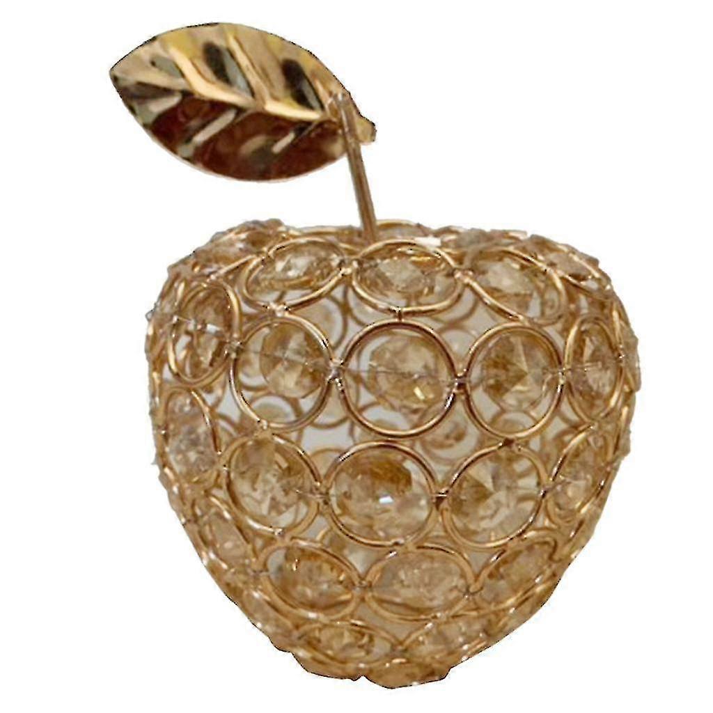 Creative Crystal Apple Style Home Ornament