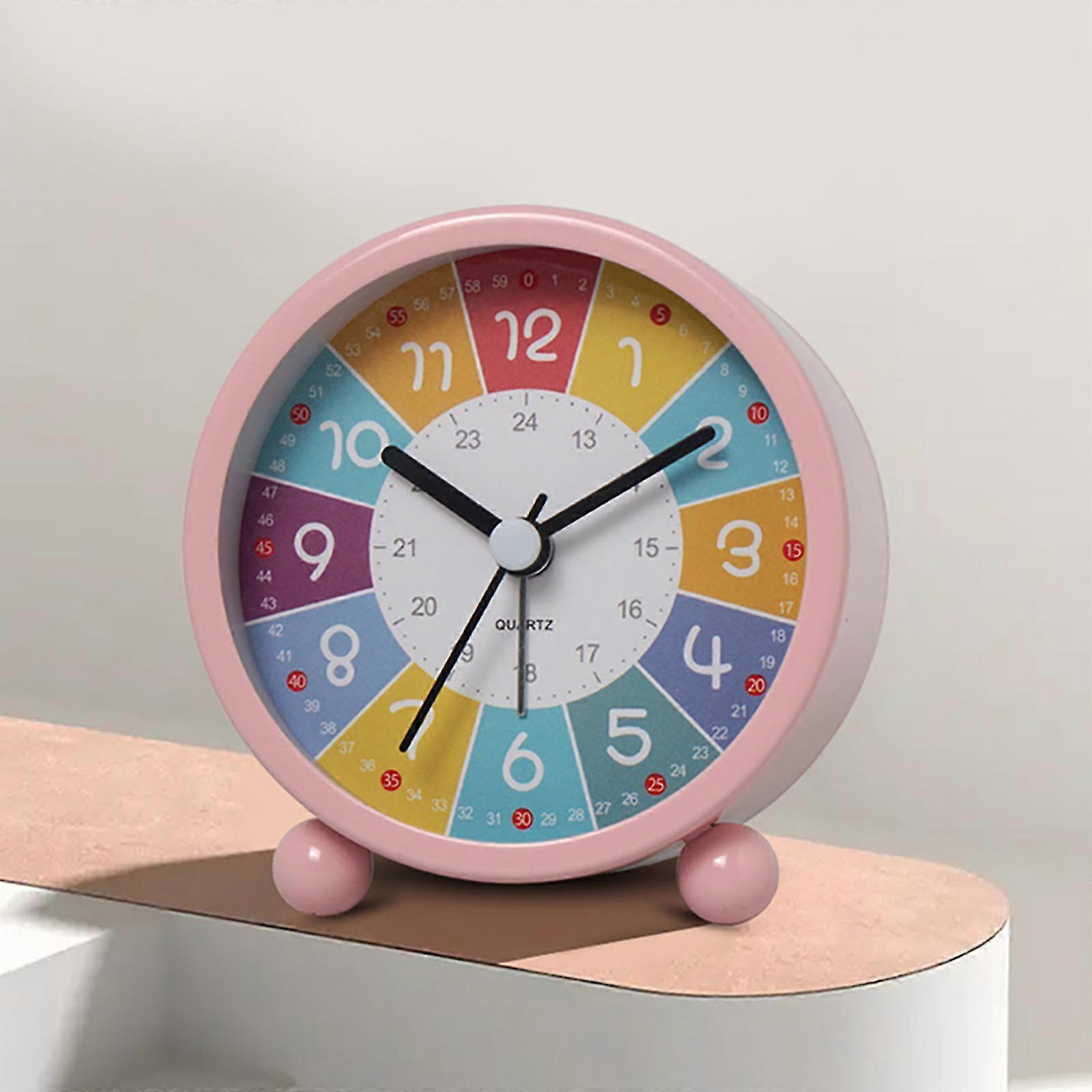 Alarm Clocks For Bedrooms Children's Early Learning Metal Alarm Clock