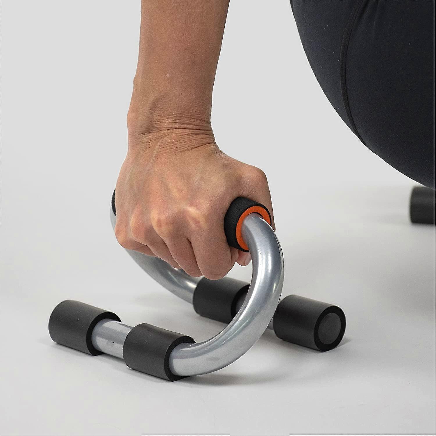 Push Up Bar Stand - Pair of Push Up Bars with Non-Slip Foam Grips for Better Grip - Chest Workout Push Up Stand