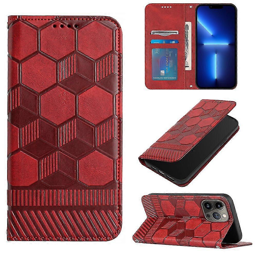 Compatible with Iphone 13 Pro Cover Leathermagnetic Premium Flip Wallet Case